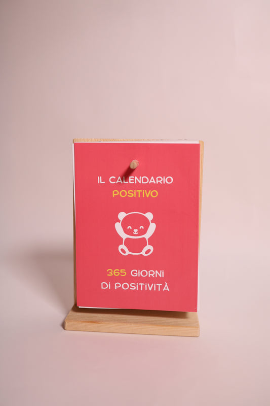 Il Calendario Positivo - 365 Giorni di Positività (formato A7 - molto piccolo)