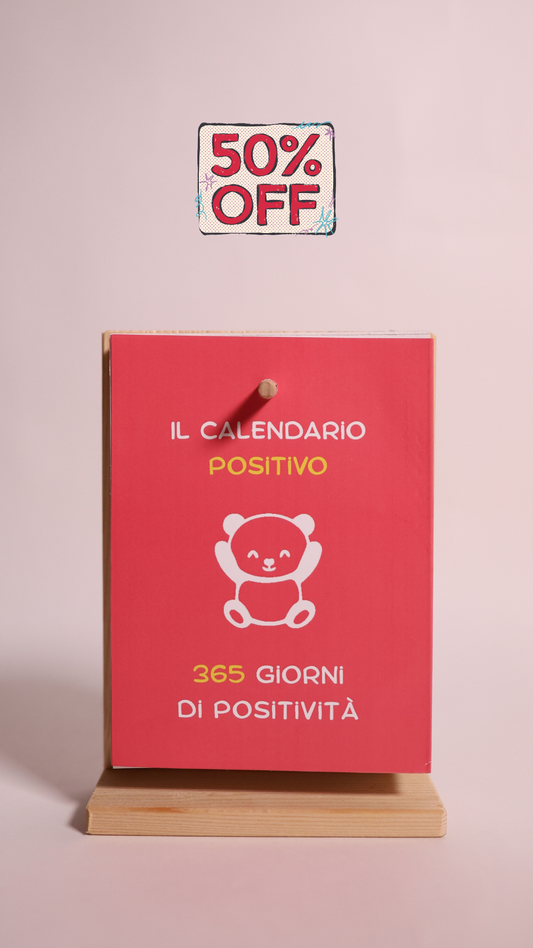 "50% OFF" - 2 Calendari Positivi A6
