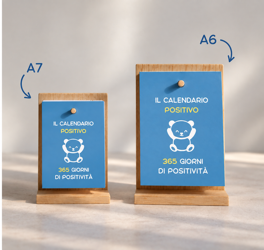 Il Calendario Positivo 2027 - 365 Giorni di Positività (formato A7 - piccolo)